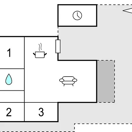 Three-bedroom Haderslev With A Fireplace 06